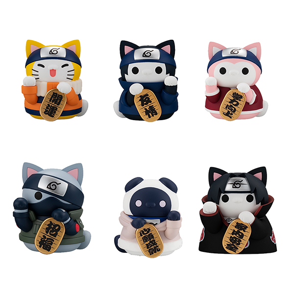 Naruto - Nyaruto Mega Cat Project Blind Box Figure (Beckoning Cat Fortune Ver.) image count 0